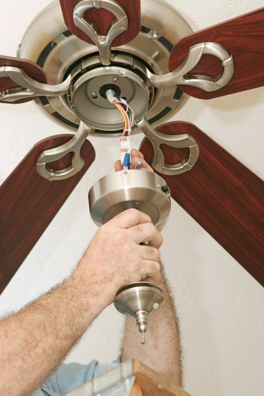 Ceiling Fan Mounting in Kansas City, KS
